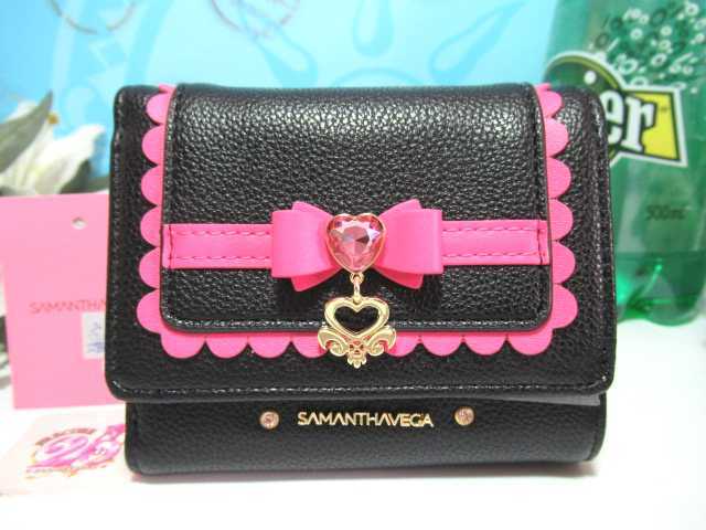 送料無料 30%引 サマンサベガ 限定 ふたりはプリキュア キュアブラック 折財布 新品 サマンサタバサ シャイニールミナス キュアホワイト拍卖