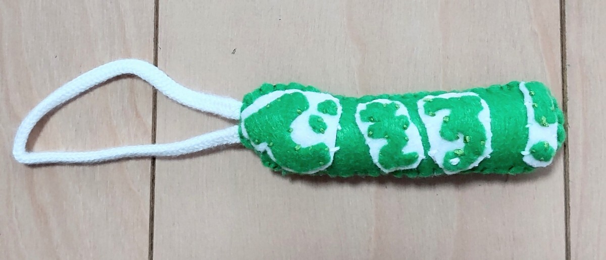☆ ハンドメイド フエルトマスコット 「できる!」 ☆拍卖