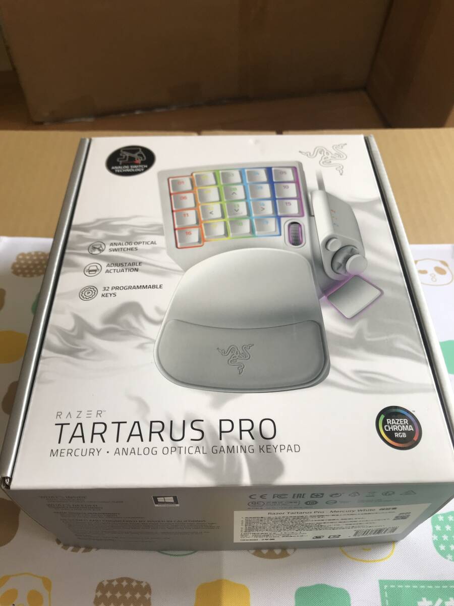 Razer Tartarus Pro RZ07-03110200-R3M1 (Mercury White)中古PC機器【福P-155】拍卖
