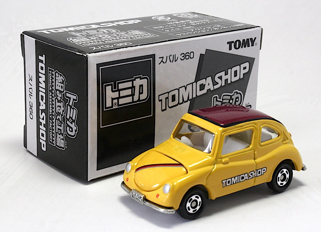 トミカ TOMICA SHOP限定 組み立て工場 スバル360(黄×白シート)拍卖