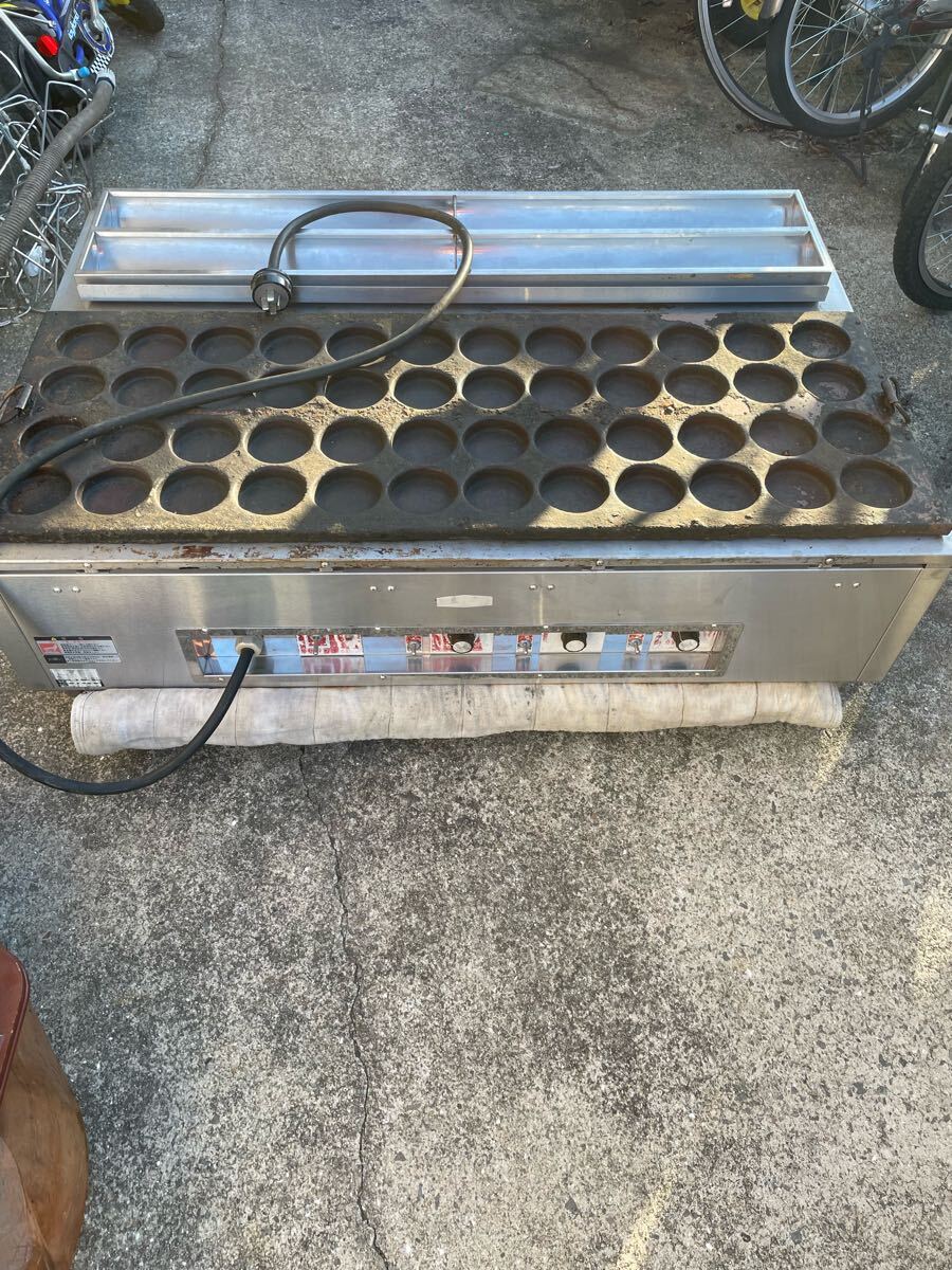 エイシン OH-48 電気大判焼器 今川焼 48穴 銅板 店舗 業務用 回転焼き 200V エイシン電機 3相 現状売り切り拍卖
