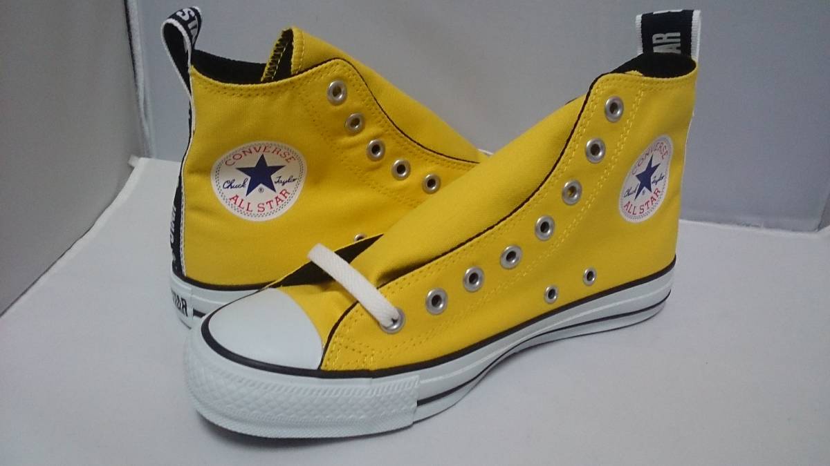 ★27.0cm【送料無料】オールスター*LOGOTAPE HI *黄色*新品拍卖