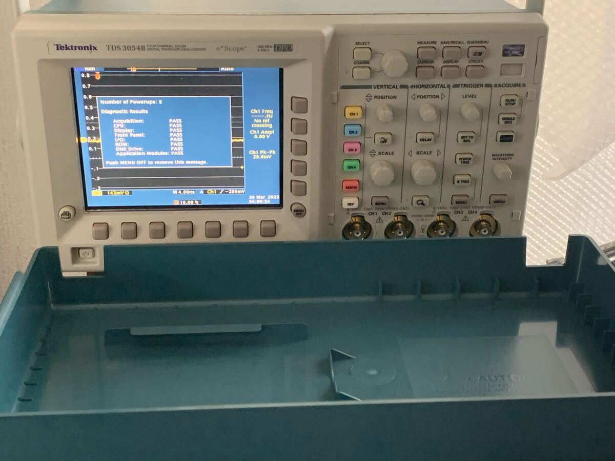 Tektronix TDS3054B デジタルオシロスコープ 4ch 500MHz 5GS/s 拍卖