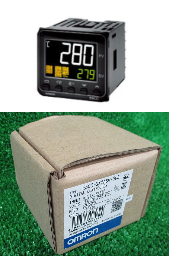Kのな5785 未使用■OMRON オムロン■温度調節器 デジタル調節計 E5CC-QX2ASM-005■ねじ端子台拍卖