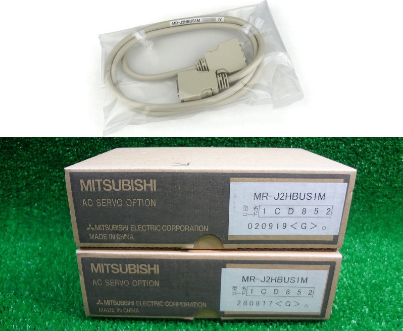 Kのか1344■新品■MITSUBISHI 三菱電気■中断端子台ケーブル■1m■MR-J2HBUS1M■PS7DW-20V14B-F用■産業 配電用品■2点セット拍卖