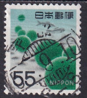 1967年シリーズ 55円 マリモ(使用済NH)b拍卖