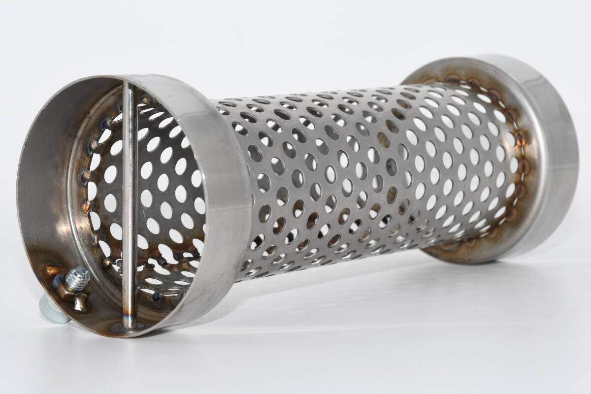 弾丸 70パイ 用 縦ピン ステンレス 50.8 パンチング インナー サイレンサー バッフル 内48ミリ φ 商品実寸外径67 ホンダ拍卖