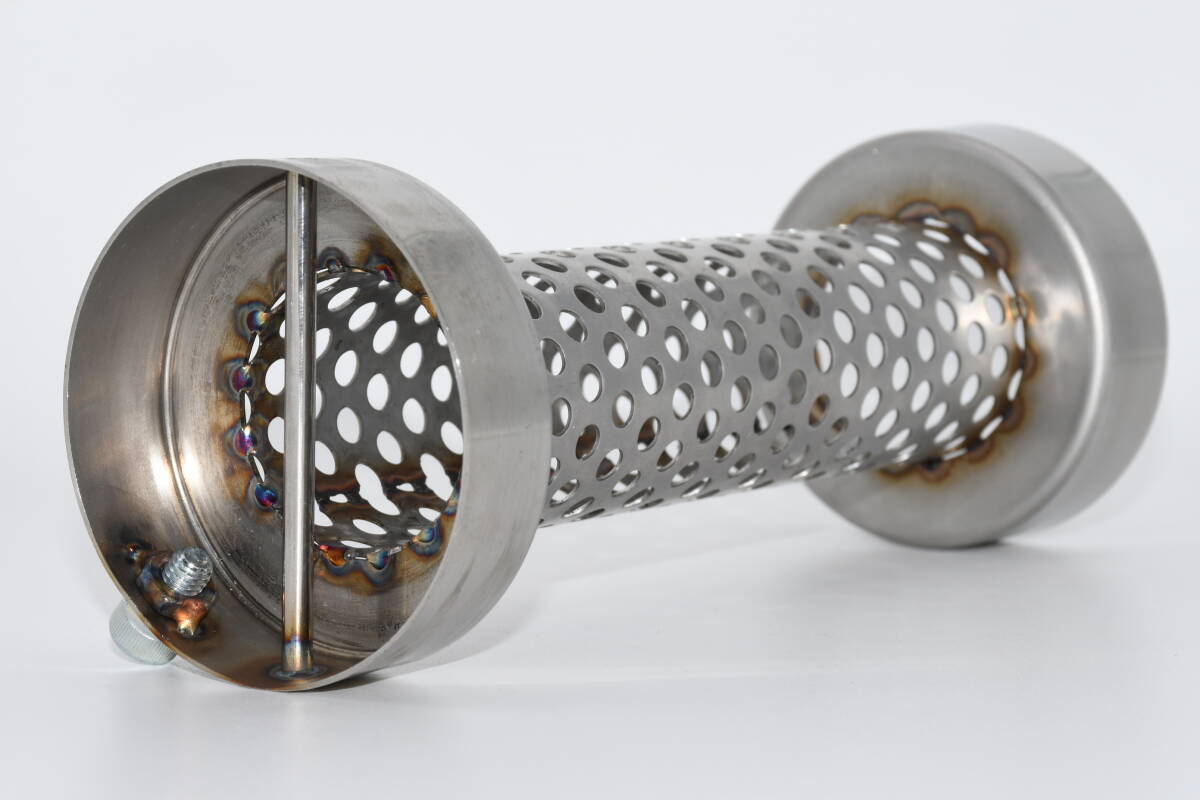 弾丸 70パイ 用 縦ピン ステンレス 38 パンチング インナー サイレンサー バッフル 内径36ミリ φ 商品実寸外径67ミリ カワサキ拍卖