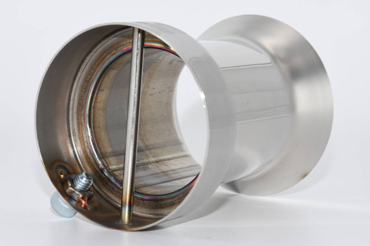 弾丸 70パイ 用 50.8 ステンレス 縦ピン ショートテーパー インナー サイレンサー バッフル 内48ミリ 商品実寸外径67ミリ ホンダ拍卖