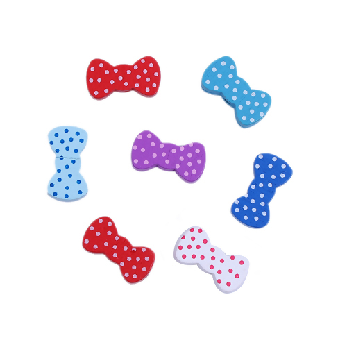 TT-カラーウッドビーズ(リボン) 100個入(ミックスカラー)木製ビーズ 天然素材ナチュラルビーズアクセサリービーズ/21mm×11mm拍卖