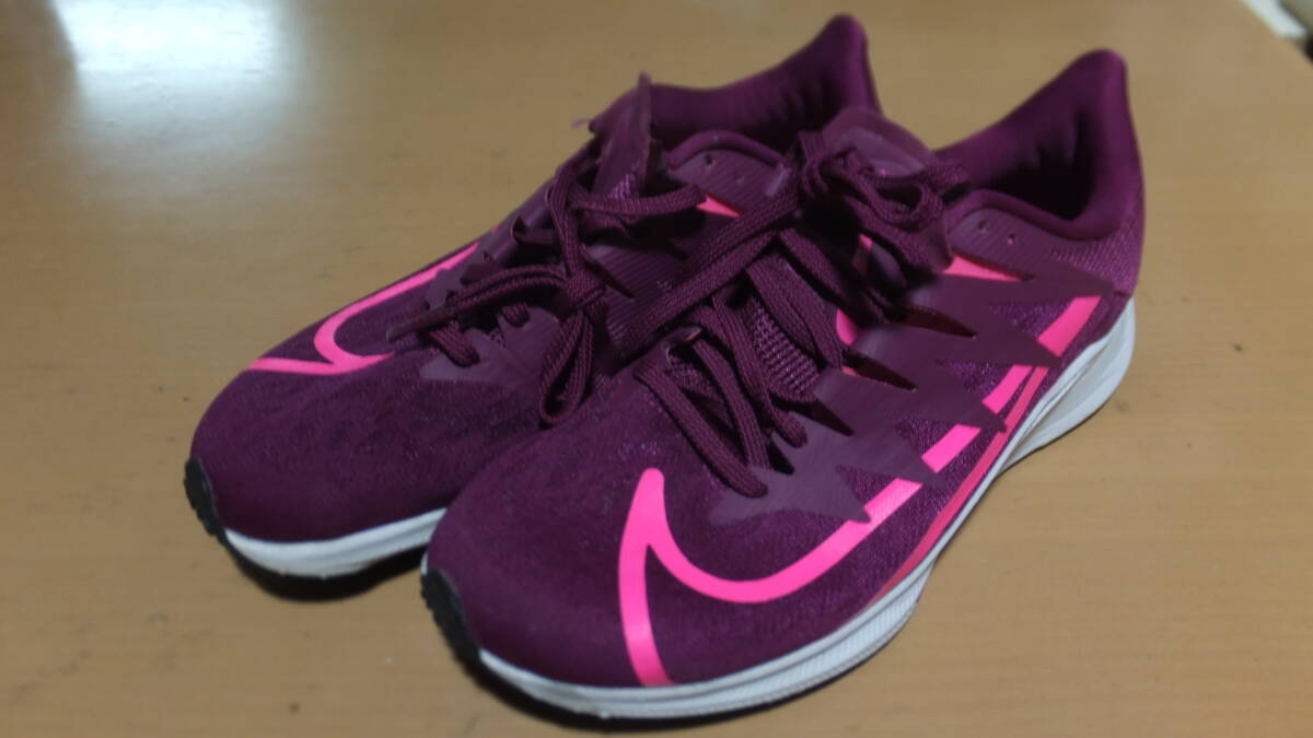 *ナイキ NIKE レディース ランニングシューズ ズーム ZOOM ライバル フライ RIVAL FLY CD7287-602 ベリー×ピンク 23.5cm 23.5センチ*拍卖