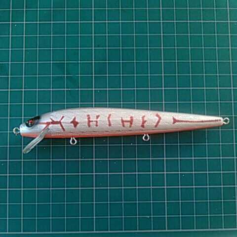 フローティングミノー 140mm 14g 灰色 検)B級ルアー ジャークベイト スミスウィック ARC レーベル ジムビッター ダグハノン ログ ARB拍卖