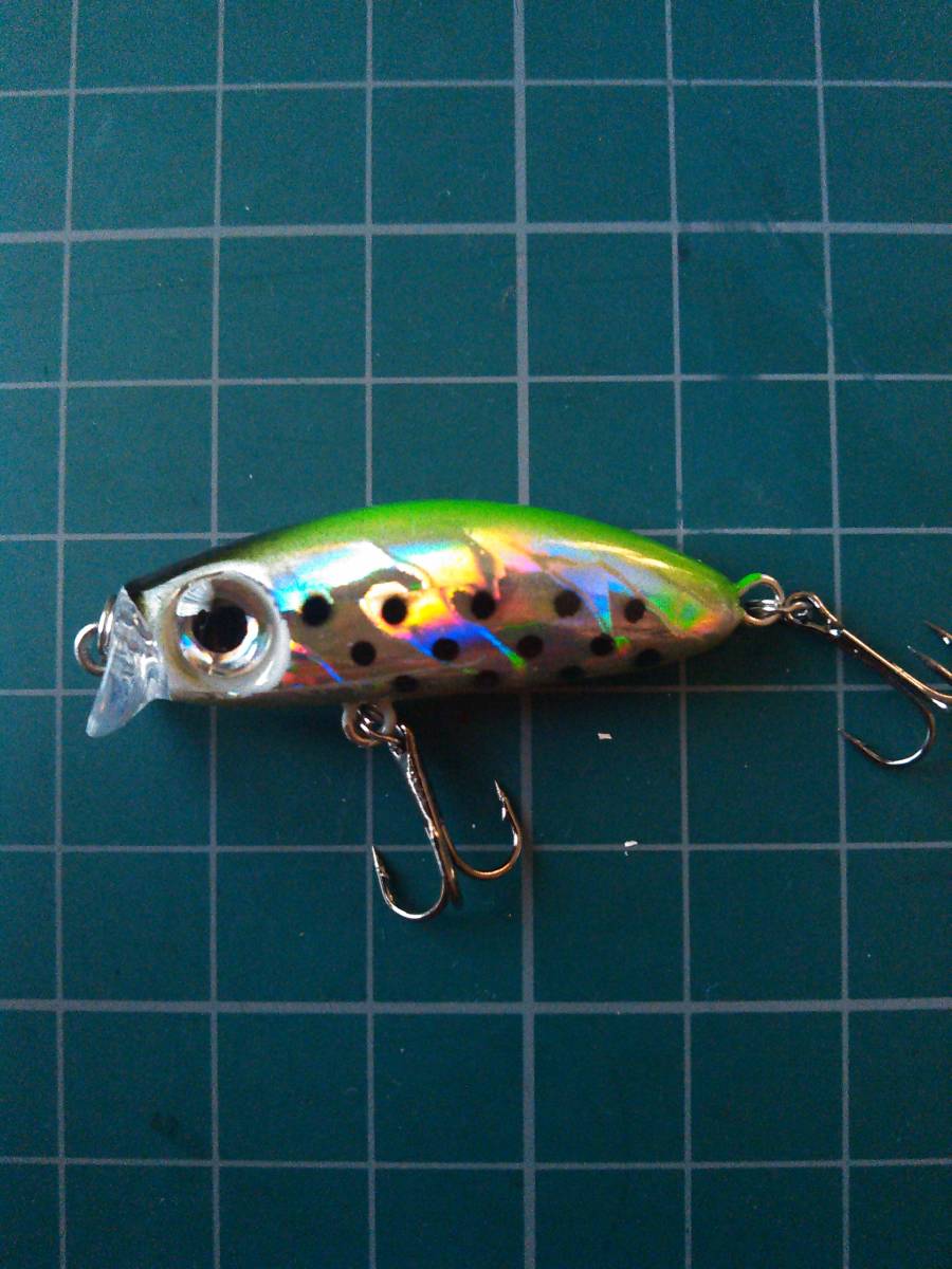 リップ一体ミノー 40mm 2.8g 検)メバル トラウト ブルーギル シーバス ブラックバス ニゴイ クラッピー 野池 拍卖
