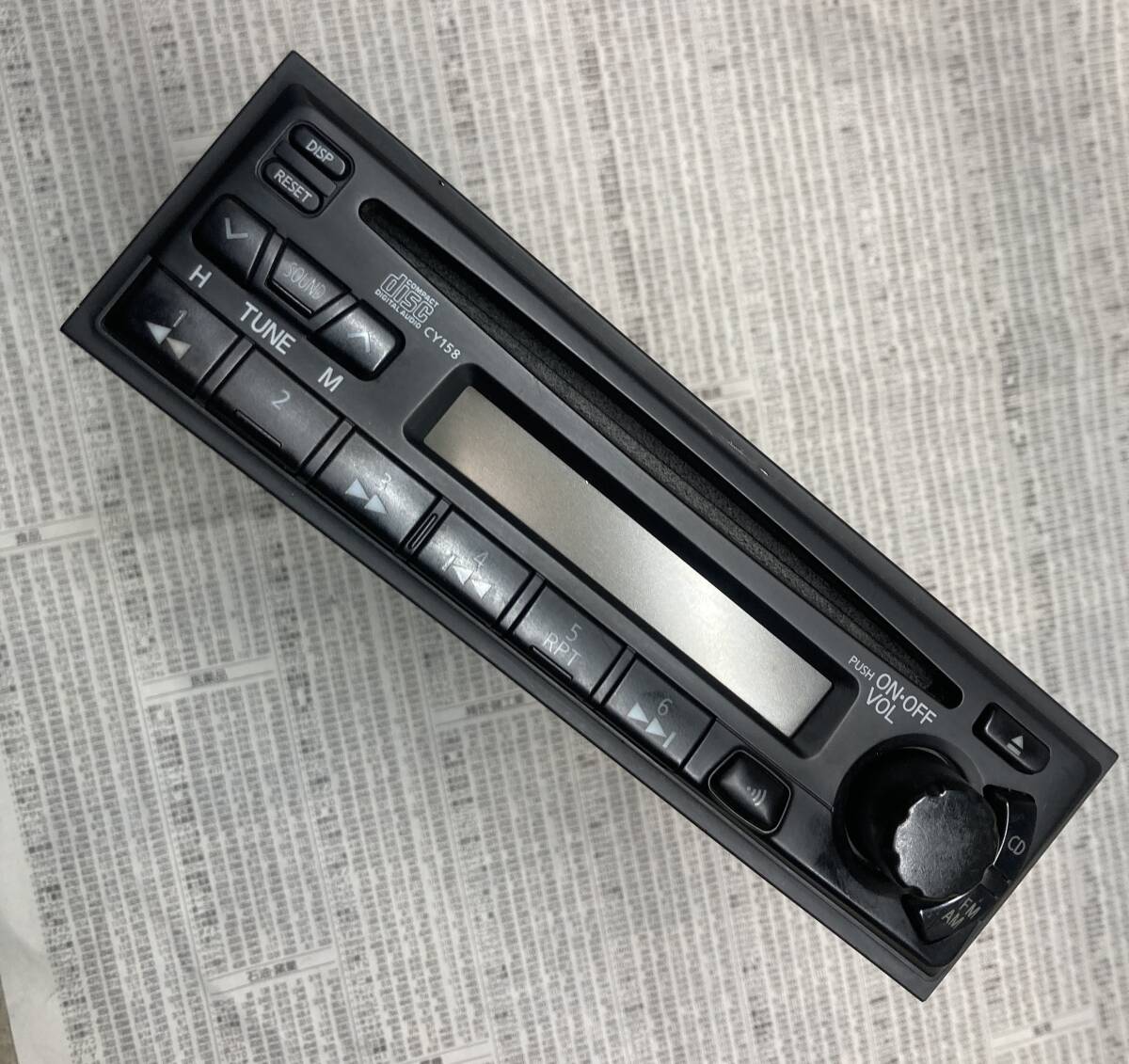 日産 純正 1DIN CDプレーヤー オーディオ デッキ PP-2361R cy158 ニッサン拍卖