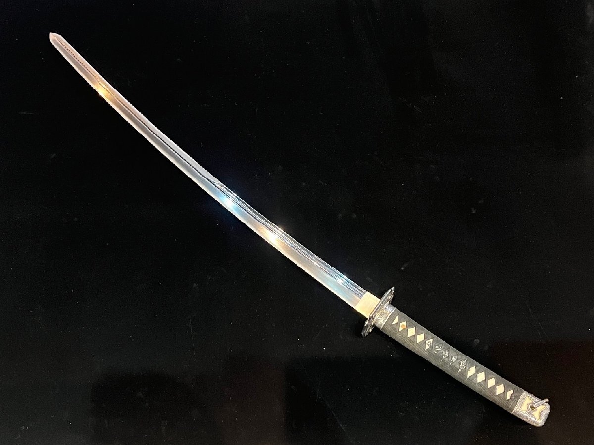 ★ レア!! 1点物!! 美品 肥後虎 小鳥丸 模擬刀身 居合刀 真剣研師作 フルオーダー!! 模造刀拍卖