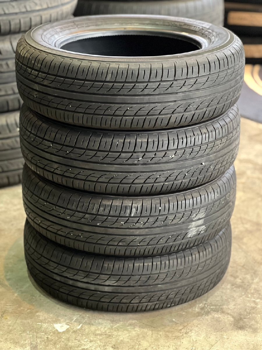 ★ ヨコハマ イエローハット PRACTIVA 155/65R13 2021年製 13インチタイヤ 8-9分山 4本セット 札幌 T-1706拍卖