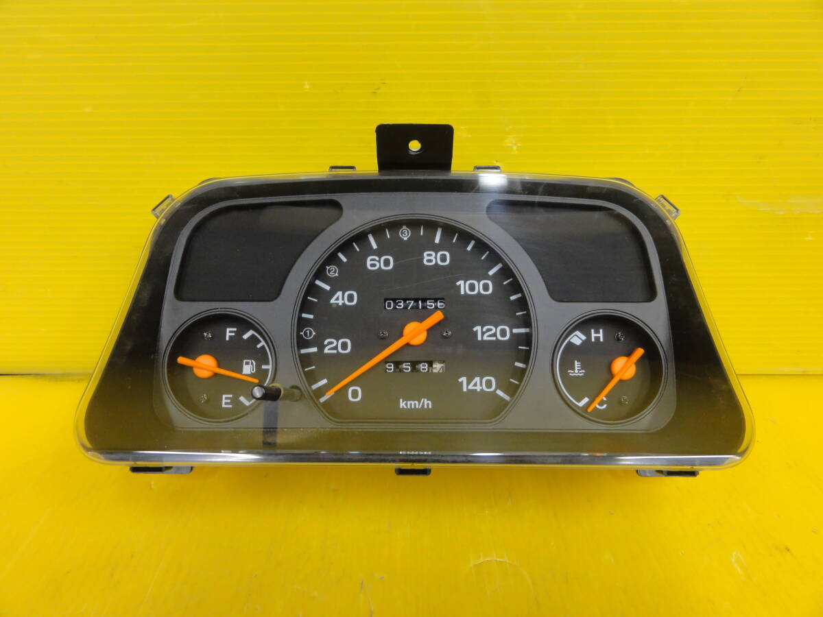 ☆平成12年車 スバル TV1 サンバーバン MT スピードメーター メーター 走行距離37156㎞ 動作OK☆F29768 m拍卖