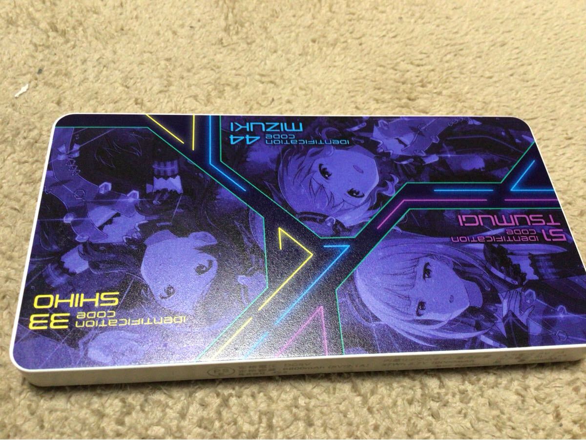 アイドルマスターミリオンライブ エスケープ ESCAPE PSE対応 モバイルバッテリー 内蔵リチウムイオン電池 37Wh 3.7V 10000mAh 品番mp020拍卖