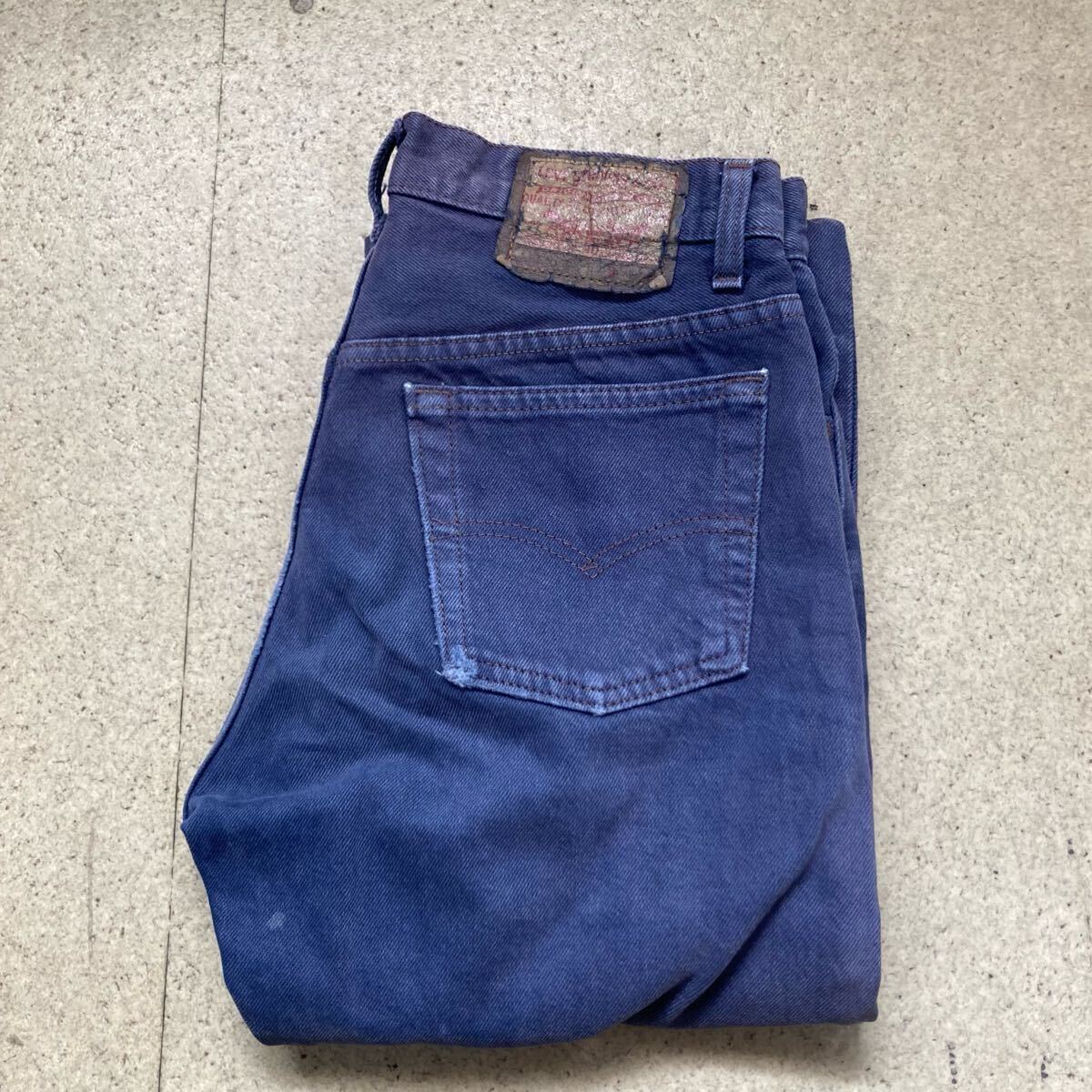 希少  USA製 90s Levi's 501 後染め w29 グランジ リーバイス アメリカ製拍卖