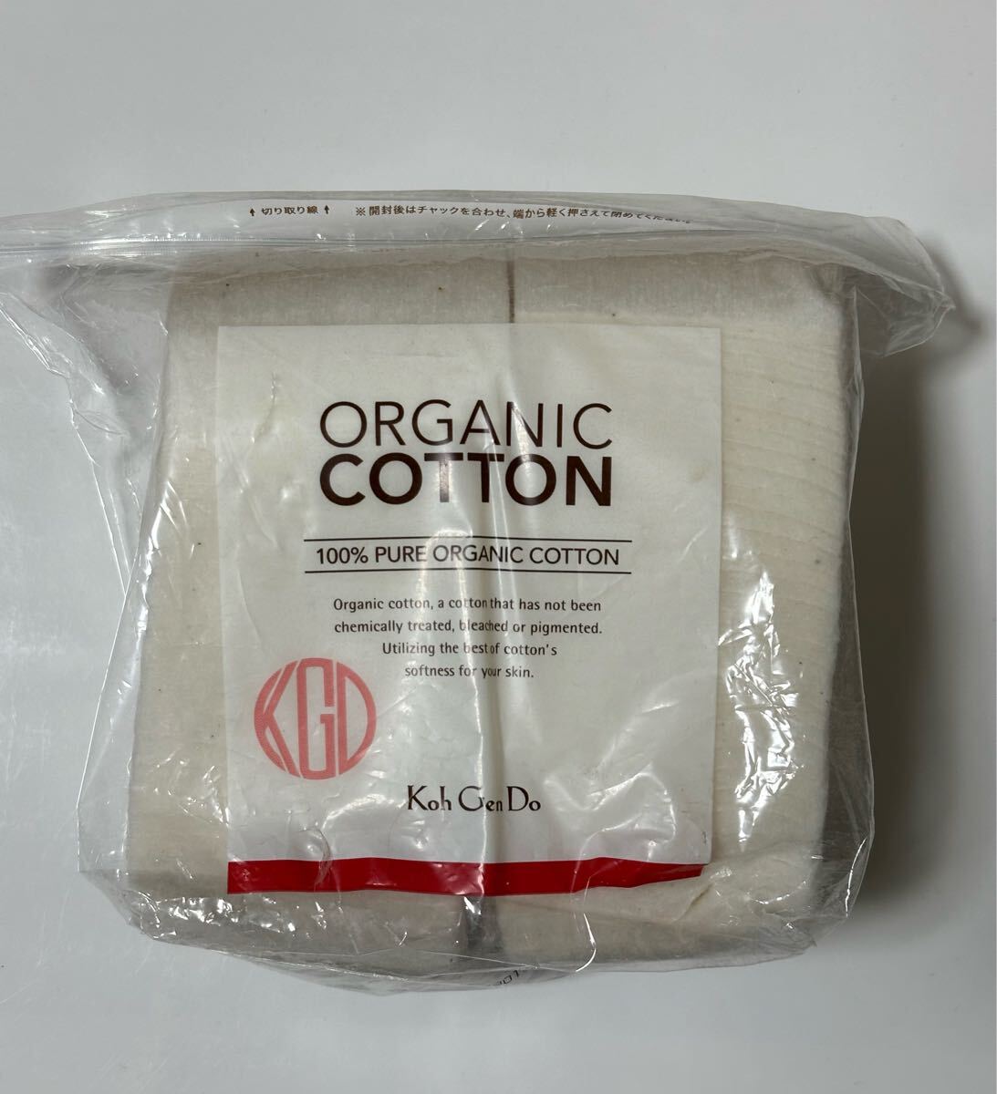【未開封品】江原道(コウゲンドウ) オーガニックコットン 60枚 Koh Gen Do拍卖