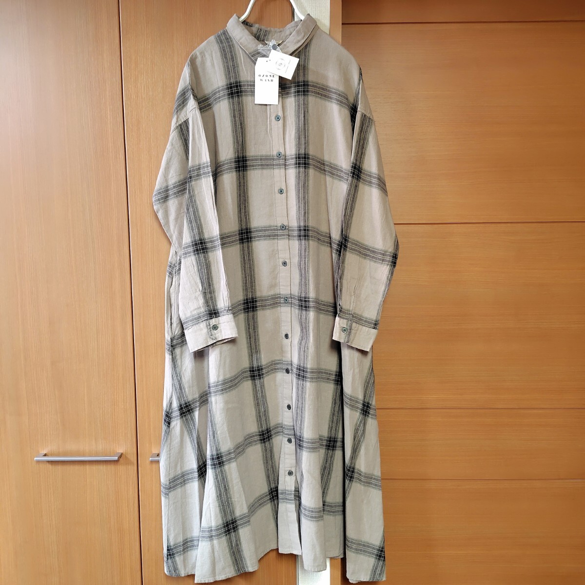 SM2  オゾンウォッシュチェックワンピース 新品 サマンサモスモス拍卖