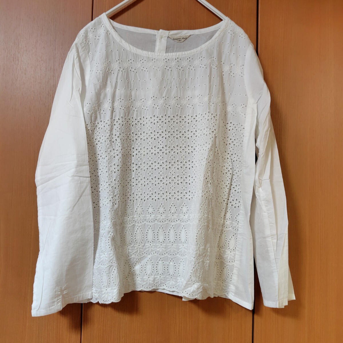 SM2  前スカラップ刺繍ブラウス サマンサモスモス拍卖