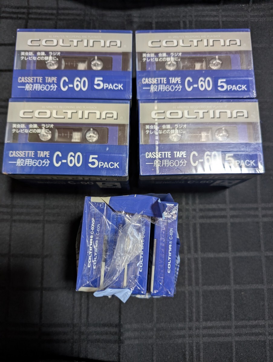 COLTINA カセット カセットテープ24本 C-60 60分 音楽 ノーマルポジション コルティナ ダイエー拍卖