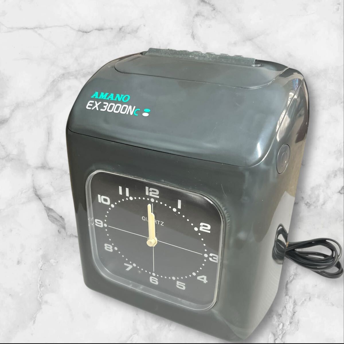 【ジャンク・通電確認済み】アマノ AMANO 電子タイムレコーダー EX3000NC タイムカード 勤怠管理拍卖