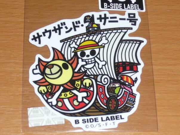 ◆ワンピース ステッカー◆サウザンド・サニー号◆B-SIDE LABEL◆拍卖