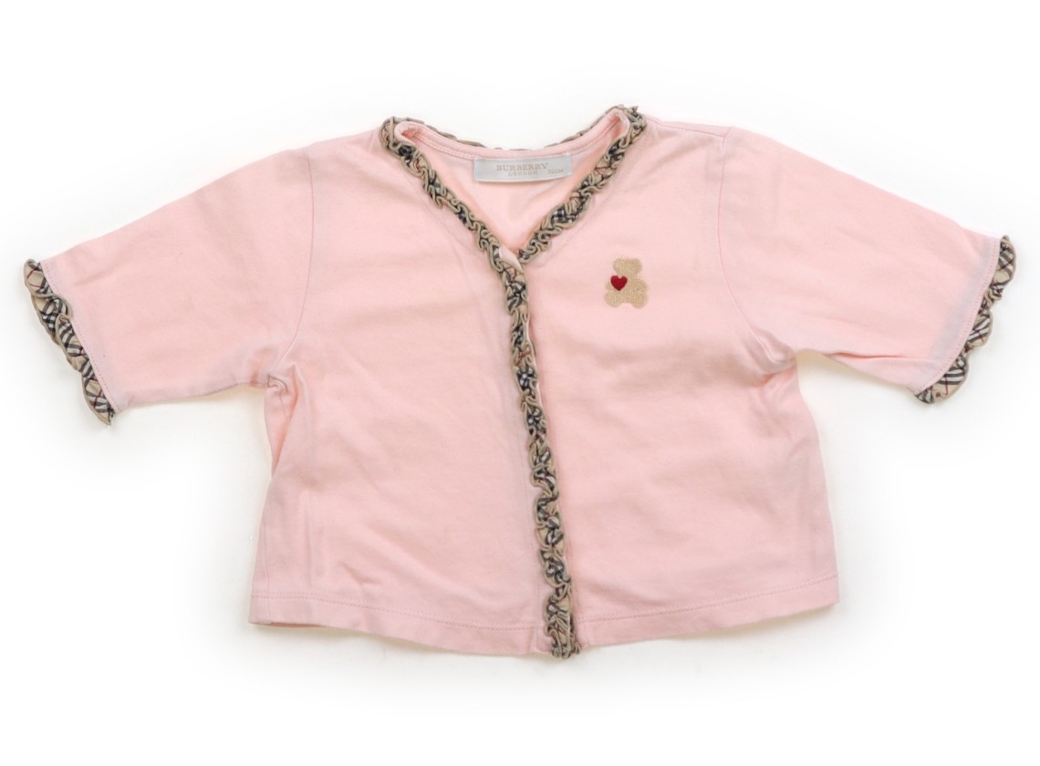 バーバリー BURBERRY カーディガン 80サイズ 女の子 子供服 ベビー服 キッズ拍卖