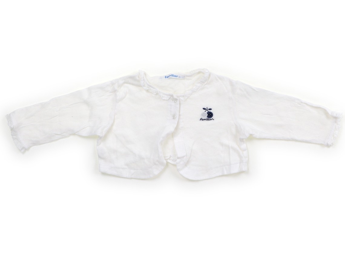 ファミリア familiar カーディガン 80サイズ 女の子 子供服 ベビー服 キッズ拍卖