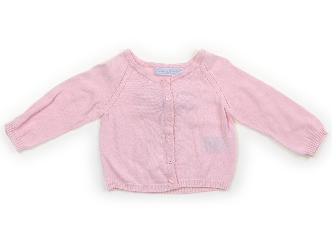 タルティーヌエショコラ Tartine et Chocolat カーディガン 70サイズ 女の子 子供服 ベビー服 キッズ拍卖