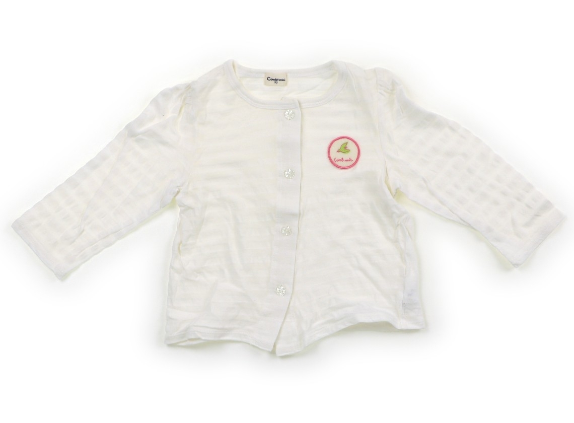 コンビミニ Combimini カーディガン 90サイズ 女の子 子供服 ベビー服 キッズ拍卖