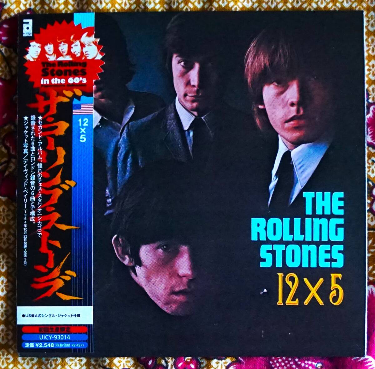 ☆彡生産限定盤 紙ジャケ【帯付CD】ザ ローリング ストーンズ / 12×5 →ミック ジャガー・キース リチャーズ・スージーQ・Empty Heart拍卖