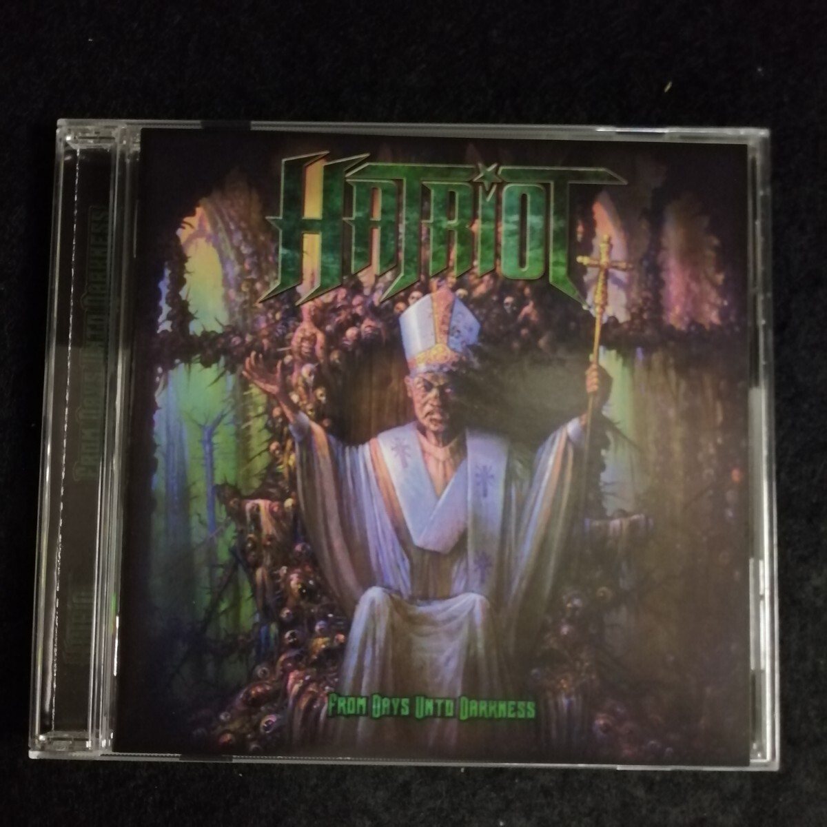 E03 中古CD ヘイトリオットHATRIOT from days unto darkness ロシア盤 USスラッシュメタル拍卖