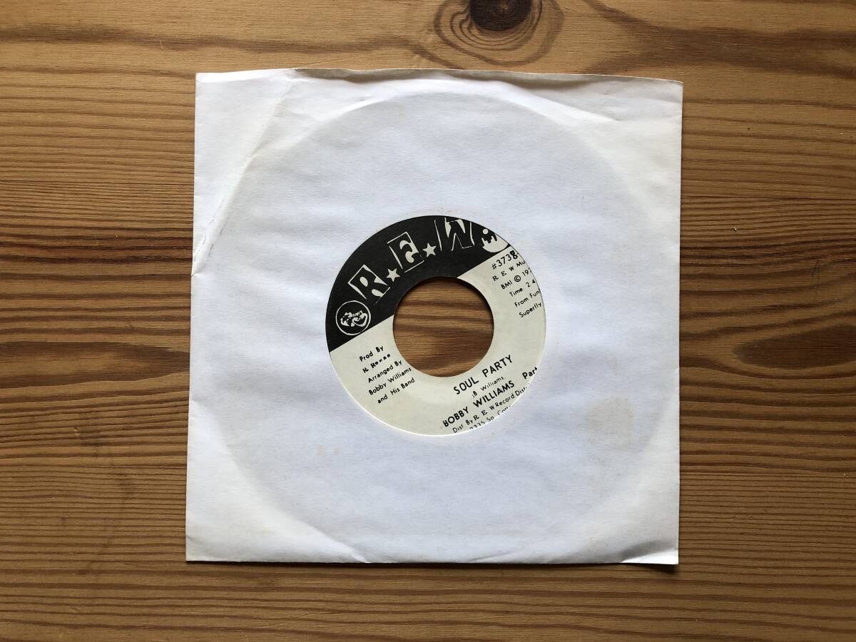 BOBBY WILLIAMS★ボビー・ウィリアムズ★SOUL PARTY★7インチ盤拍卖