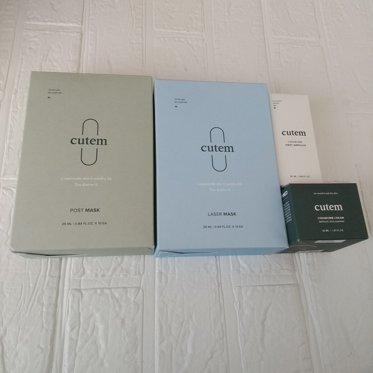 cutem キュテム 4点セット拍卖