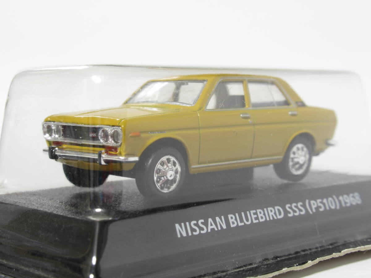 1/64 ニッサン ブルーバード SSS P510 1968 黄拍卖