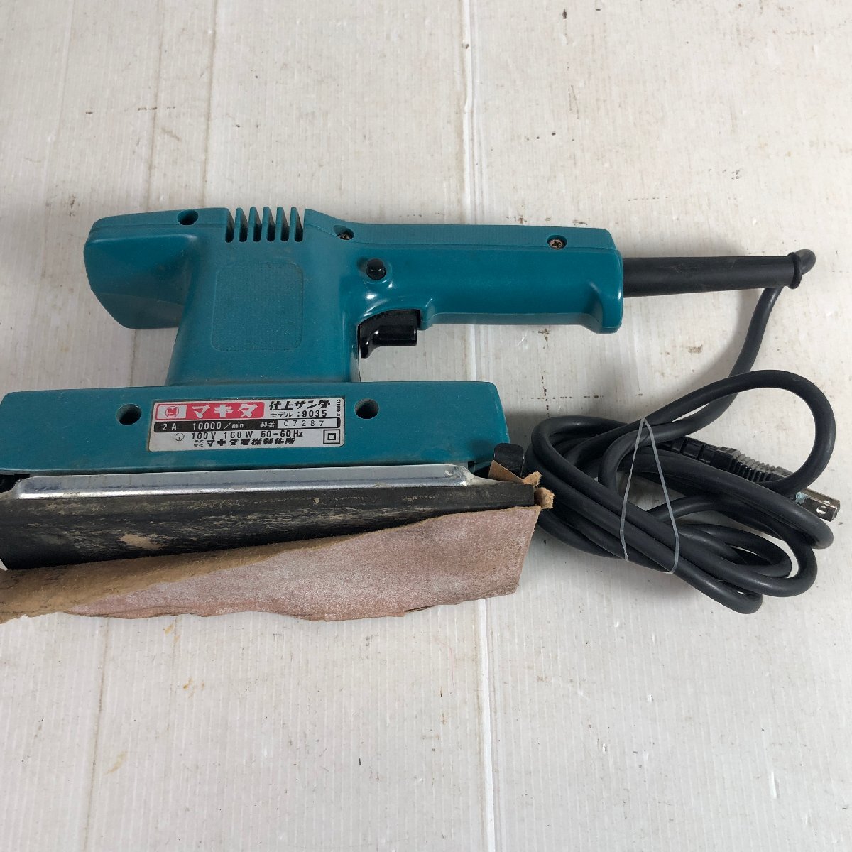 Y8-416J Makita マキタ 9305 仕上サンダ 仕上げ サンダー 電動工具 通電動作 現状品として 愛知 100サイズ拍卖