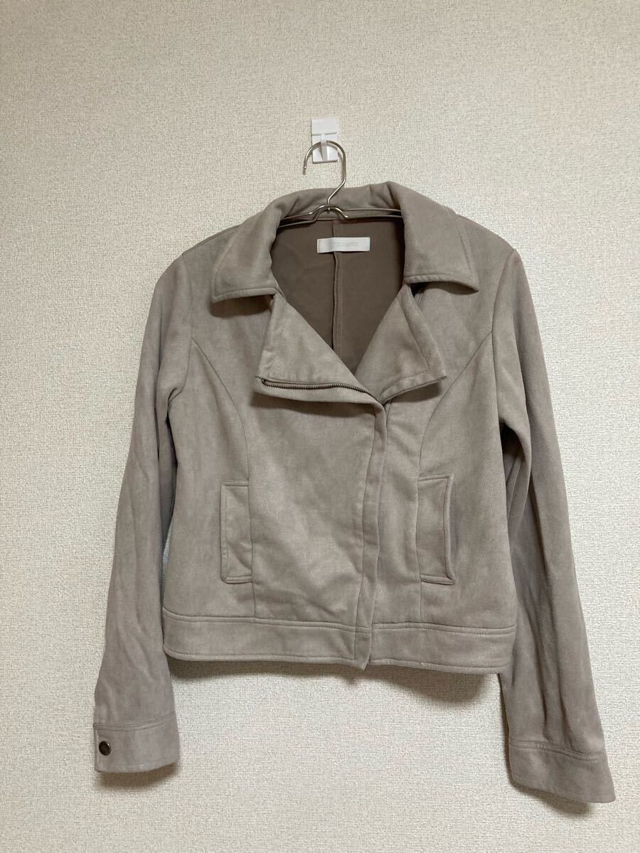 セシルマクビー ジャケット グレー ジャケット 長袖 アウター拍卖