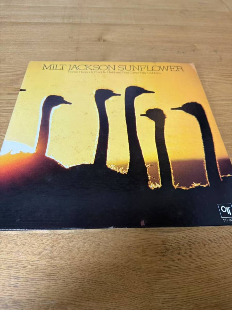 LP/FUSION MILT JACKSON / SUNFLOWER sr-3342 国内盤 ミルト・ジャクソン /DZN0318 29拍卖