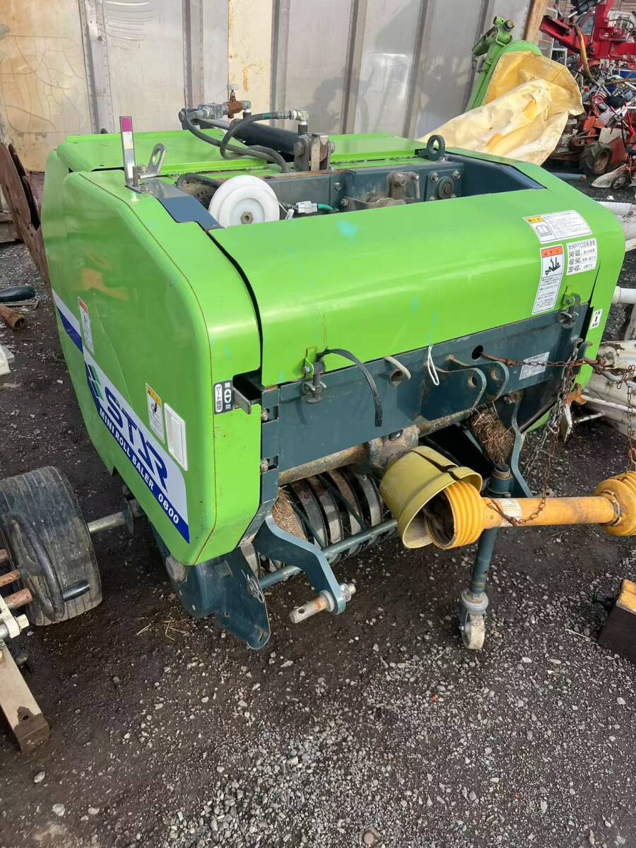 【福岡県みやま市】スター MRB0855T 小型ロールベーラー トラクター パーツ スター ミニロールベーラー 集草 梱包18~30馬力拍卖