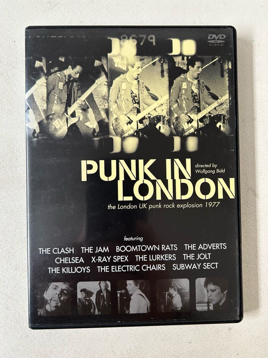 パンク イン ロンドン DVD 国内盤 字幕入 punk in London 検punk rock クラッシュ ジョニーサンダース セックスピストルズ拍卖