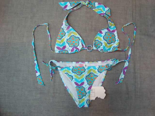 新品CHIEMSEE(キムジー)プラスマイナスレディースビキニBLING BLING 5207(S)拍卖