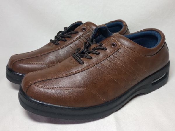 アーノルドパーマー 軽量/幅広シューズ ブラウン 25.5cm エアソール カジュアル ビジネス デイリーユース拍卖
