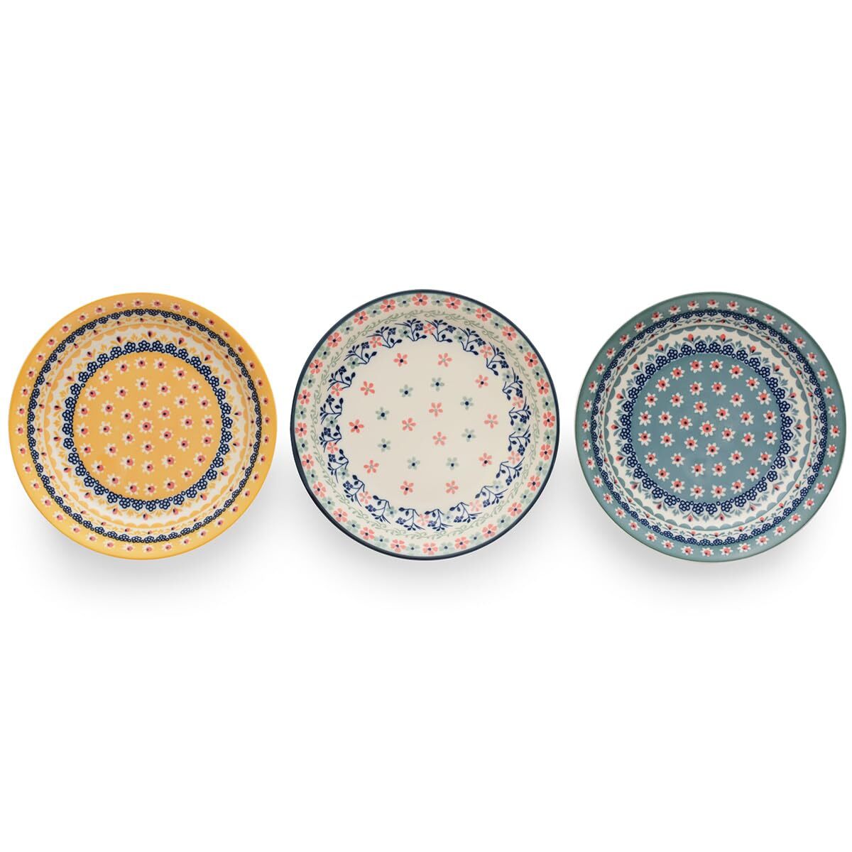 マルサン近藤(Marusankondo) お皿 皿 食器 セット おしゃれ 花柄 カレー皿 シチュー皿 ポーリッシュ パスタ&カレ拍卖