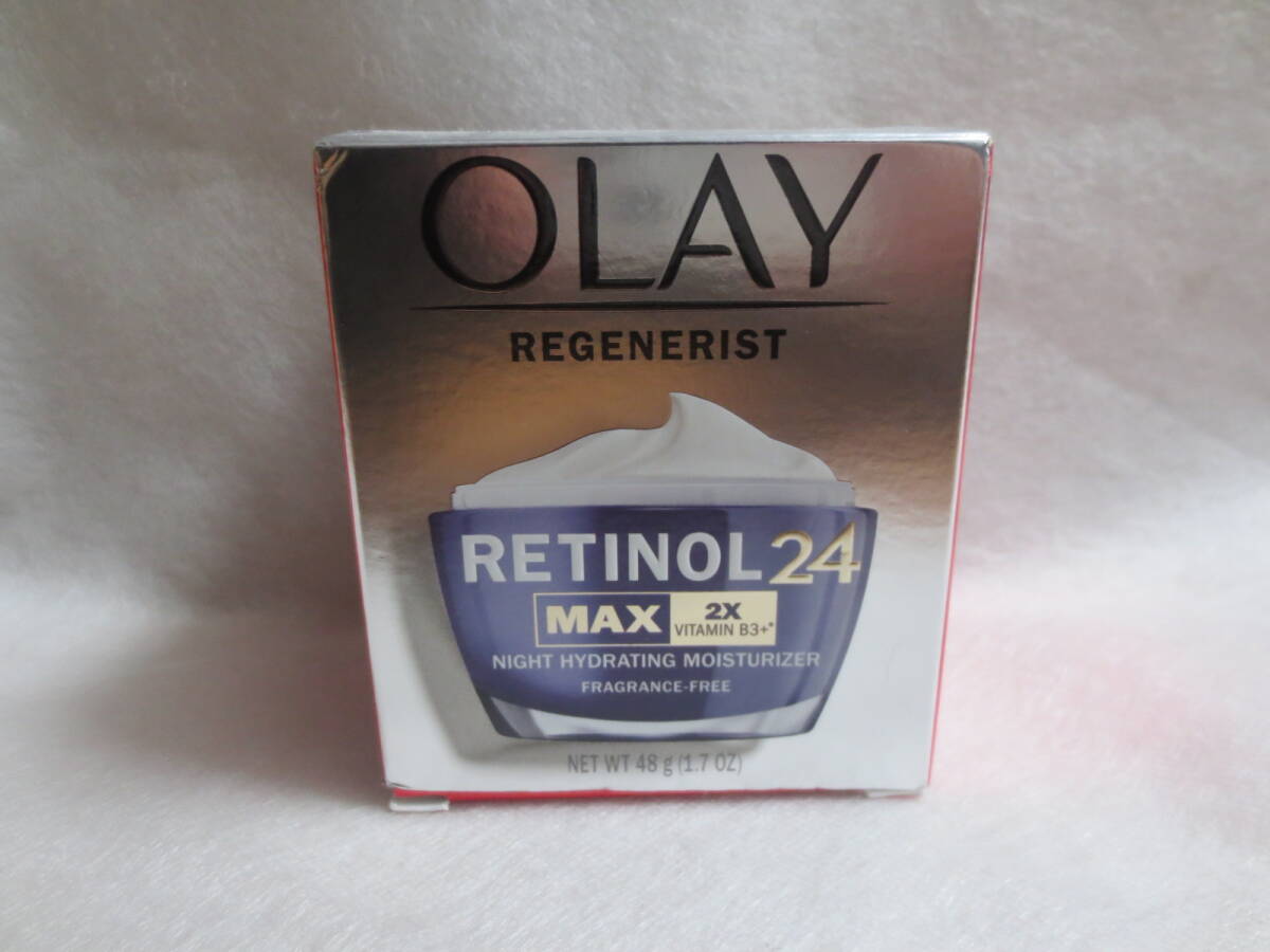 新品 Olay オレイ Regenerist リジェネリスト MAX レチノール24 保湿クーム 無香料 レチノールクリーム 48g拍卖