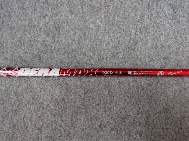 DERAMAX デラマックス 赤デラ 020D-6 Premium (S) キャロウェイ スリーブ付 ドライバー用 (ELYTE/PARADYM Ai SMOKE/ROGUE ST/EPIC SPEED)拍卖