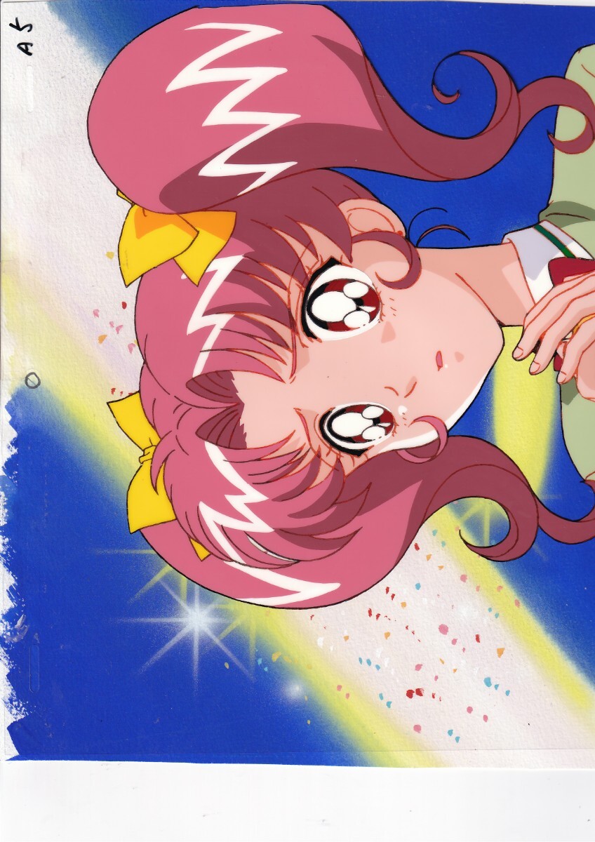 10208 キューティハニー セル画 原画 背景付き 作画記録付き拍卖