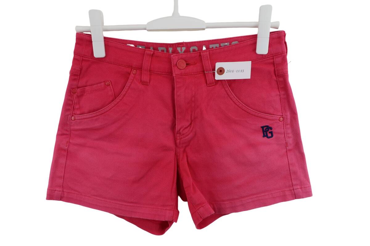 【20%オフ】PEARLY GATES(パーリーゲイツ) ショートパンツ ピンク レディース 00 055-6132206 ゴルフ用品 2503-0033 中古拍卖